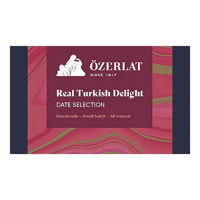 Ozerlat - Date selection Real Turkish Delight, 200g - Pack of 6