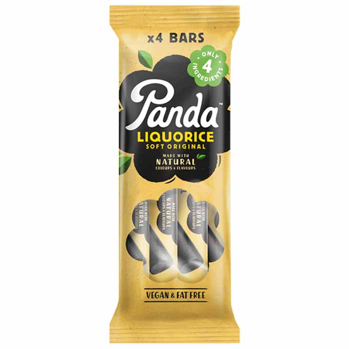 Panda Liquorice - Natural Liquorice Bars Multipack, 36bars