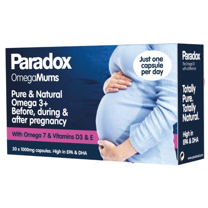 Paradox - Mums To Be (1000Mg), 30 Capsules