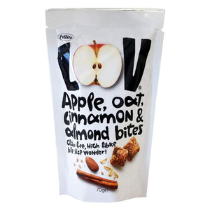 Pellito - LOV Apple Oat Cinnamon & Almond Bites, 70g | Pack of 8