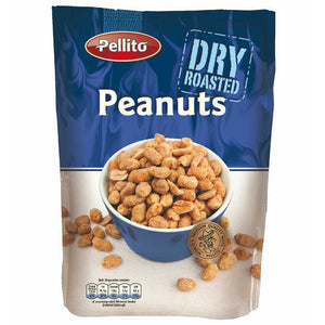 Pellito - Peanuts Dry Roasted, 150g | Pack of 14