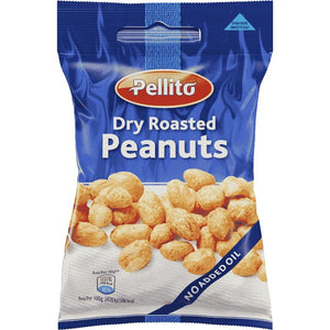 Pellito - Peanuts Dry Roasted, 50g | Pack of 30