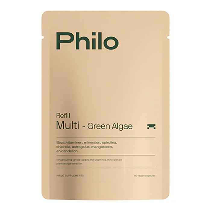 Philo - Supplements Multi Green Algue, Refill 65g - Pack of 6