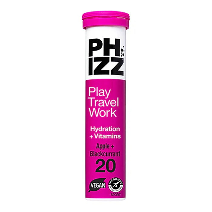 Phizz - Tablets Apple & Blackcurrant, 20 Tablets 105g - Pack of 12