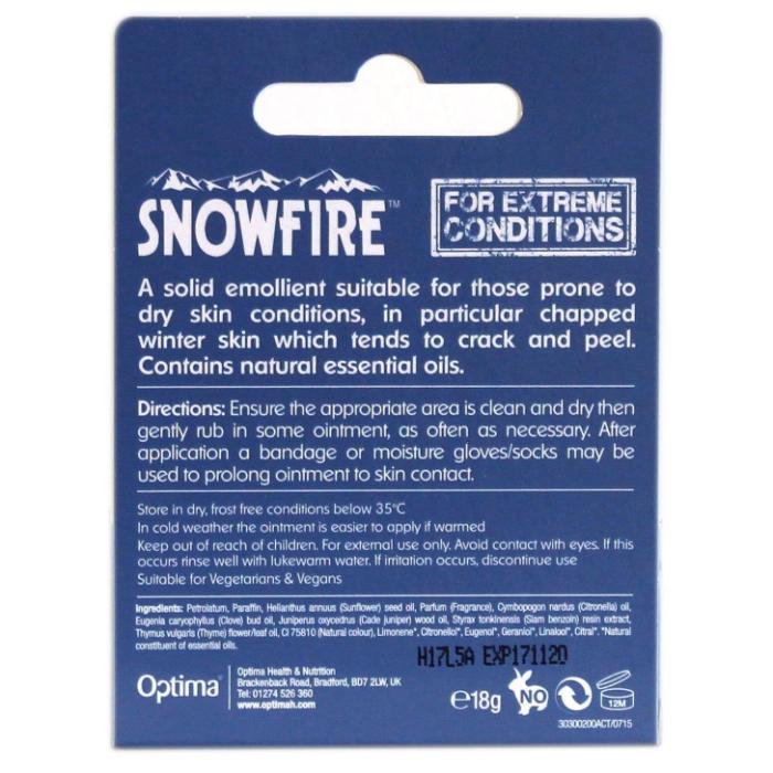 Pickles - Snowfire Ointment, 18g - back