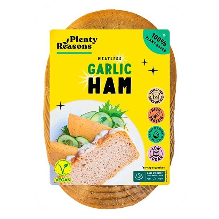 Plenty Reasons - Meatless Garlic Ham Slices, 100g