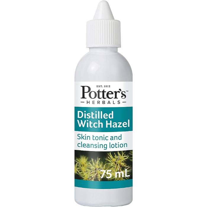 Potters Herbal Supplies - Herbal Distilled Witch Hazel, 75ml