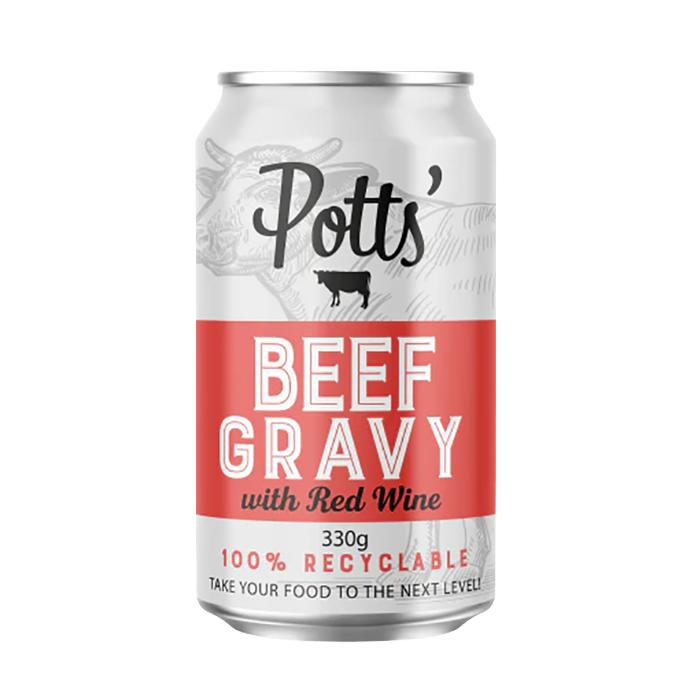 Potts - Beef & Red Wine Gravy, 330g