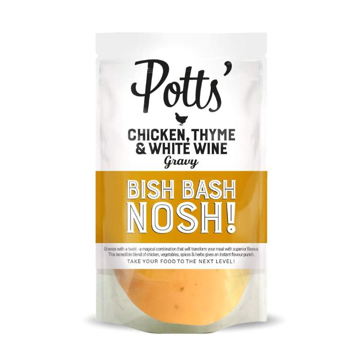 Potts - Chicken, Thyme & White Wine Gravy, 350g