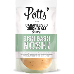 Potts - Potts Caramelised Onion & Ale Gravy, 350g | Pack of 6