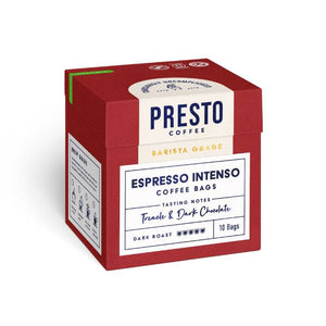 Presto Coffee Roasters - Espresso Intenso Instant Coffee, 100g | Pack of 10