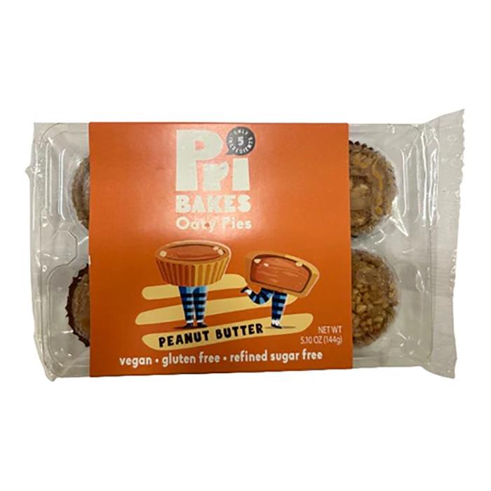 Pri Bakes - Oaty Pies - Peanut Butter Pie, 6 Pieces - Pack of 12