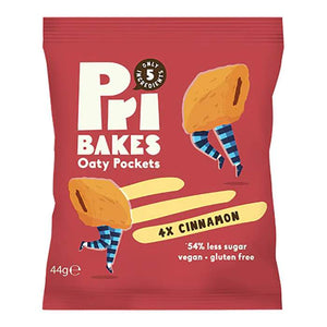 Pri Bakes - Oaty Pockets, Cinnamon, 44g | Pack of 12