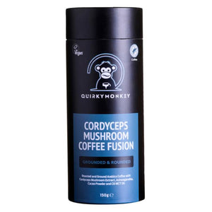 QuirkyMonkey - Cordyceps Mushroom Coffee, 150g