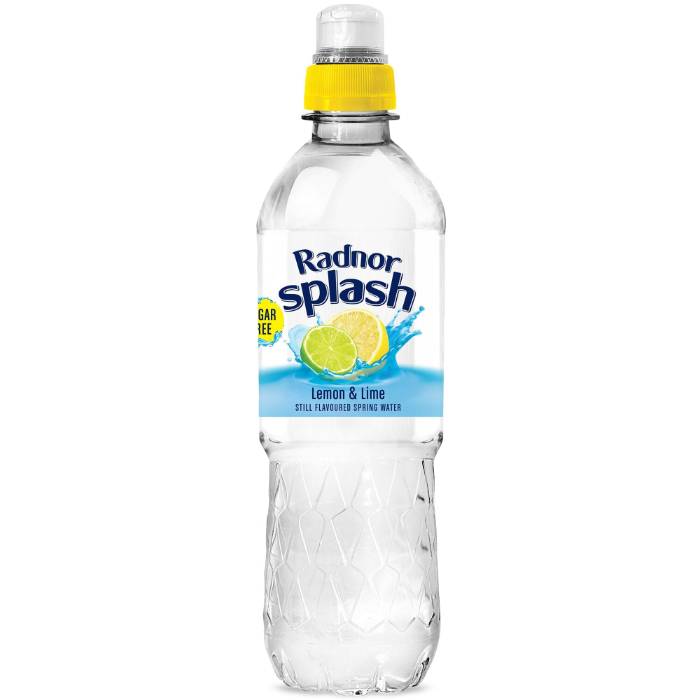 Radnor Splash - Lemon & Lime Fruit Flavoured Still Water, 500ml  Pack of 24