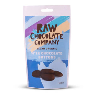 Raw Chocolate Company - M*lk Chocolate Buttons, 150g