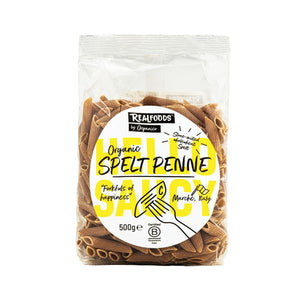 Realfoods - Organic Spelt Penne, 500g