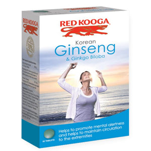 Red Kooga - Ginseng & Ginko Biloba, 32 Tabs