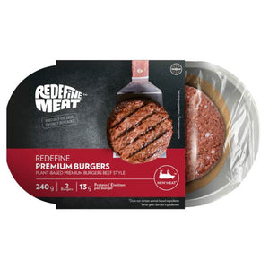 Redefine - Plant Based Premium Beef Burgers | Multiple Size