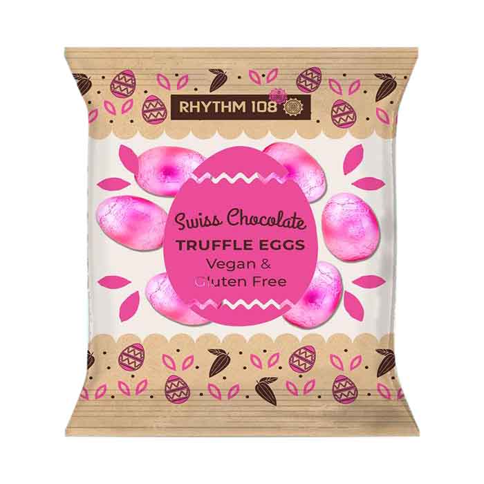 Rhythm 108 - Rhythm Swiss Chocolate Truffle Mini Eggs, 36g  Pack of 24