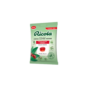 Ricola - Cherry Sugar Free Bag, 70g | Pack of 12