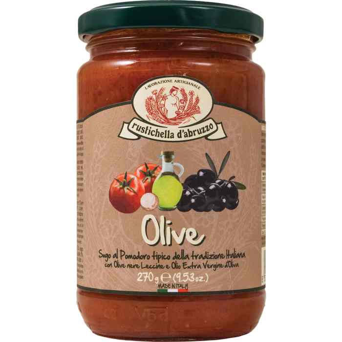 Rustichella - Sugo Alle Olive, 270g