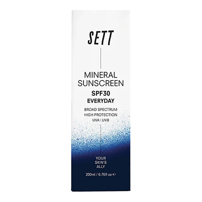 SETT - SPF30 Mineral Sunscreen Everyday, 200ml - Pack of 6