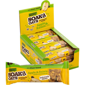 SOAK'd OATS - Oat Bar, 42g | Pack of 16 | Multiple Flavours