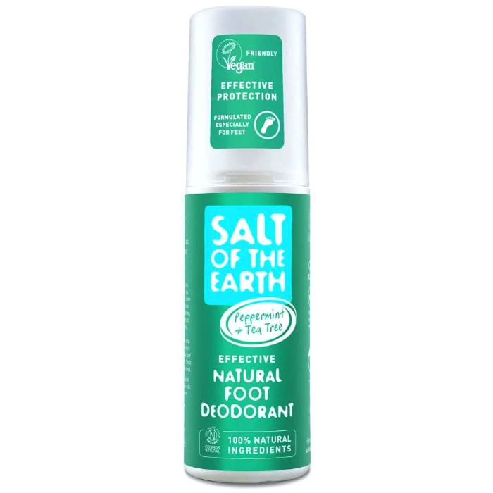 Salt of the Earth - Peppermint & Tea Tree Foot Deo Spray, 100ml