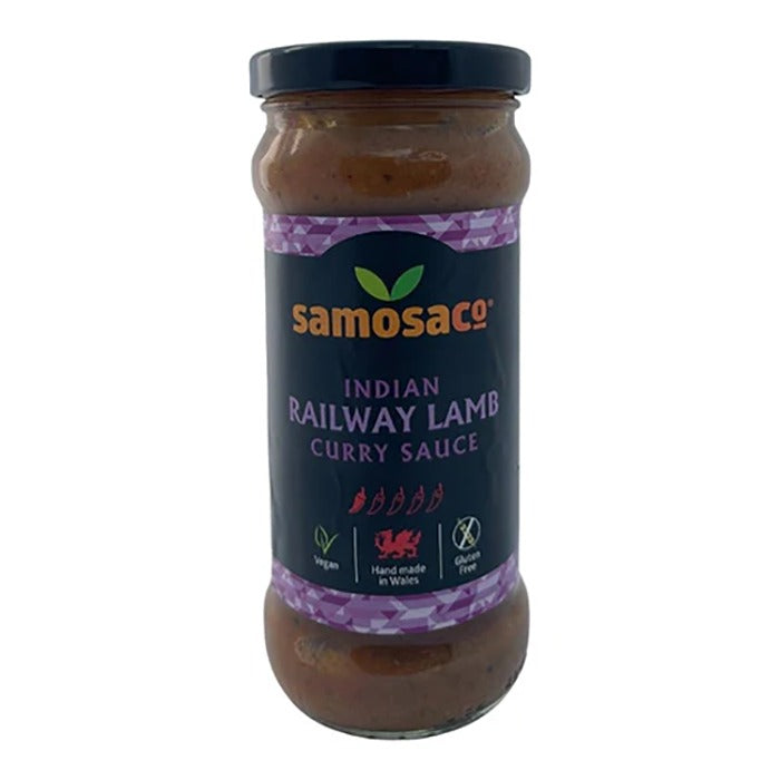 Samosaco - Samosaco Indian Railway Lamb Curry Sauce, 350g - Pack of 6