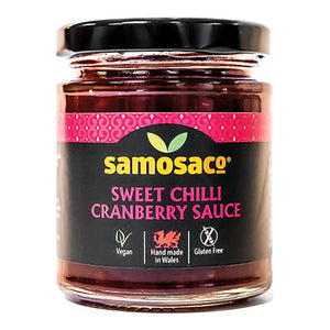 Samosaco - Samosaco Sweet Chilli Cranberry Sauce, 210g - Pack of 6