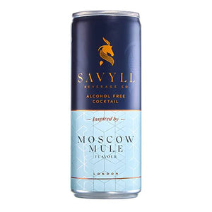 Savyll - Moscow Mule - Non-Alcoholic Cocktail Can, 250ml - Case of 12