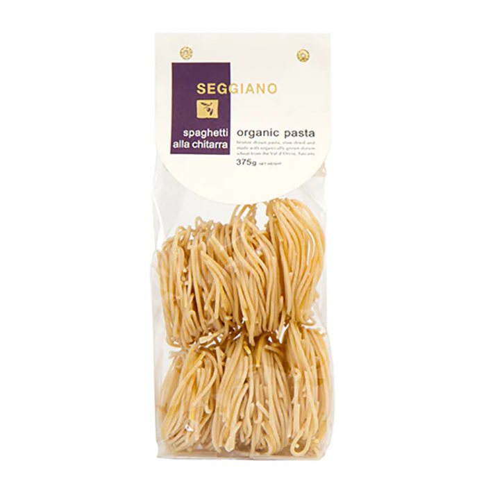 Seggiano - Organic Spaghetti alla Chitarra, 375g  Pack of 12