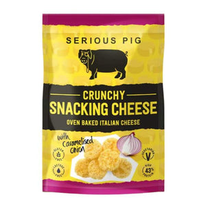 Serious Pig - Crunchy Snacking Cheese, 24g | Pack of 24 | Multiple Flavours