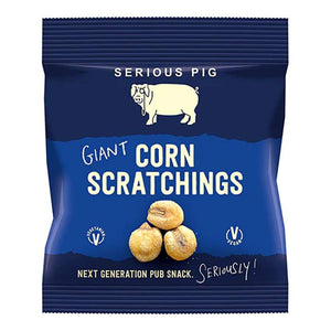 Serious Pig - Giant Corn Scratchings, 35g | Pack of 24