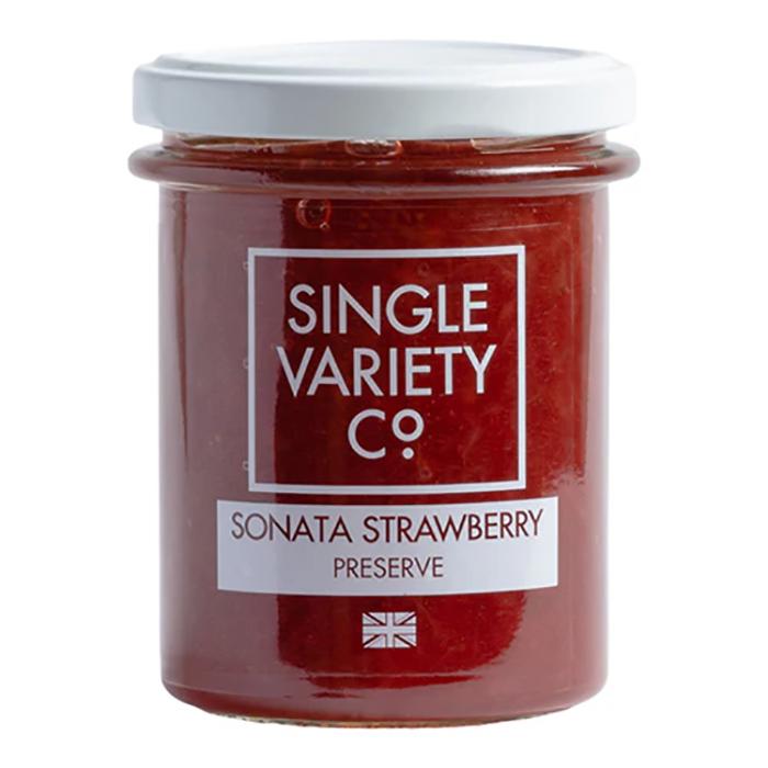 Single Variety Co - Strawberry Preserve, 220g - Pack of 6