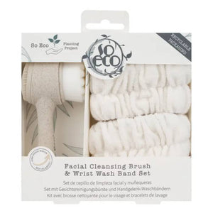 So Eco - Facial Cleansing Brush and Wrist Wash Band Set, 1 unit