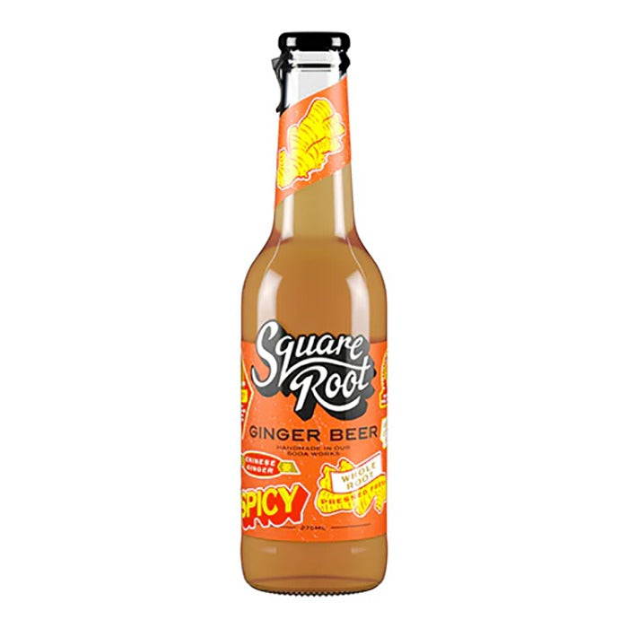 Square Root - Ginger Beer Bottle 275ml- Case of 24