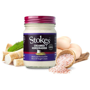 Stokes - Creamed Horseradish Sauce, 220g | Pack of 6