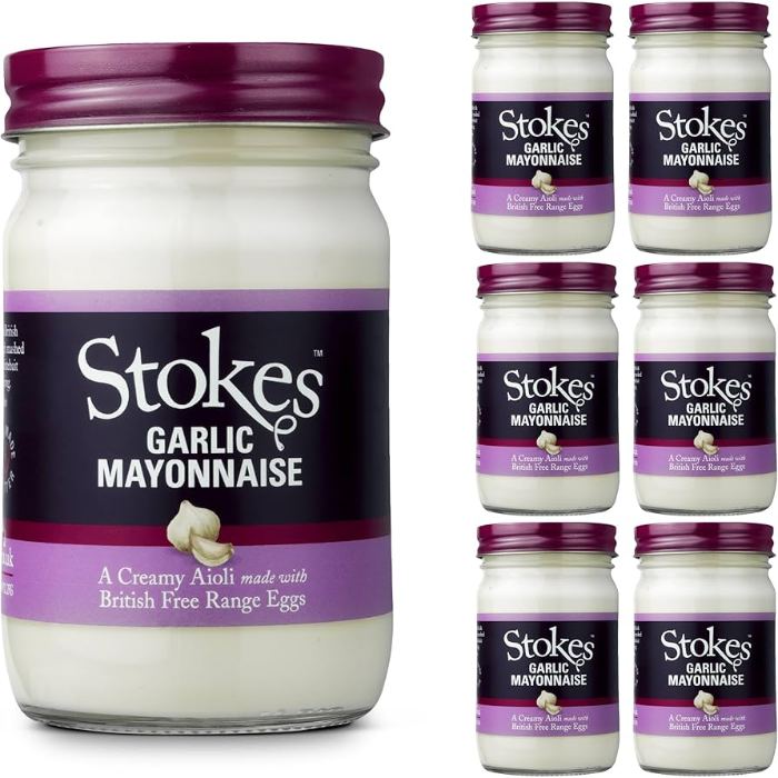 Stokes - Garlic Mayonnaise, 345g  Pack of 6