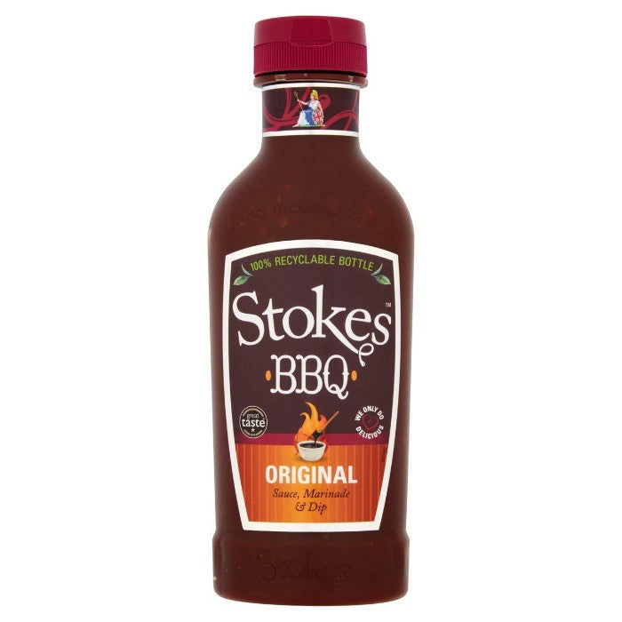 Stokes - Original BBQ Sauce SQUEEZY, 510g  Pack of 10