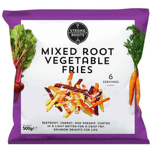 Strong Roots - Mixed Root Vegetable Fries, 500g