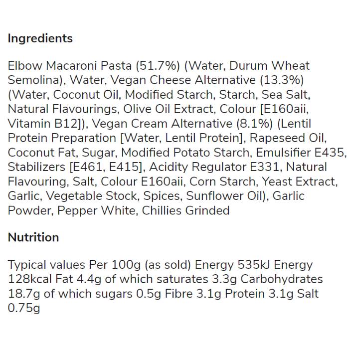 Strong Roots - Strong Roots Creamy Mac, 350g - Back