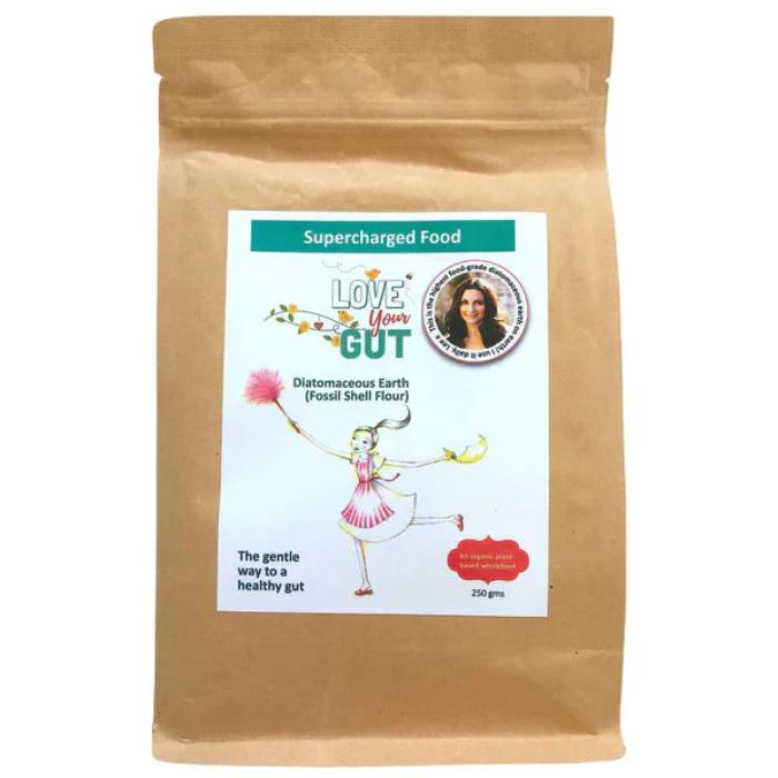 Supercharged - Food Love your Gut Diatomaceous Powder, 250g Pack of 36