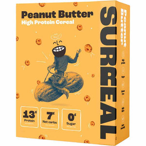 Surreal - Peanut Butter Flavoured High Protein Cereal | Multiple Sizes
