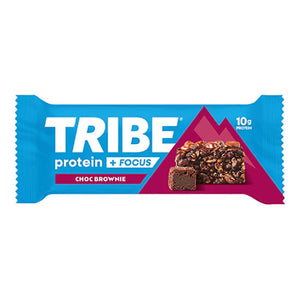 TRIBE - Protein + Focus Flapjack, 60g | Pack of 12 | Multiple Flavours