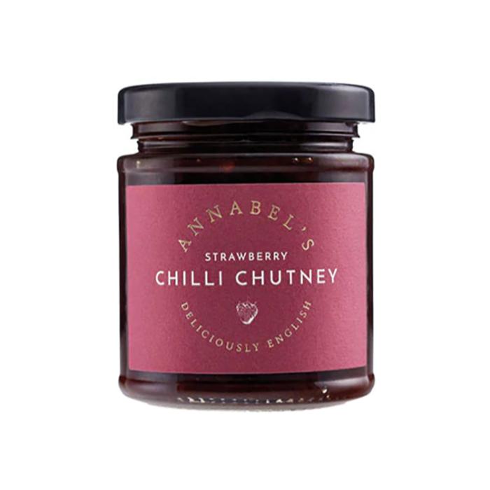 Tame & Wild - Annabel’s Deliciously British Strawberry Chilli Chutney, 210g - Pack of 6