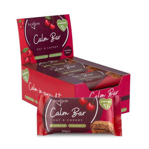 Ten PM - Calm Bar Oat & Cherry, 50g | Pack of 12