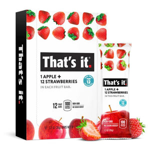 That's It - Apple Fruit Snacks, 35g | Pack of 12 | Multiple Flavours