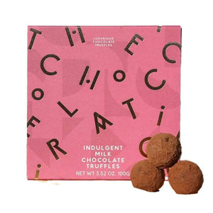 The Chocolatier - Indulgent Milk ChocolateTruffles, 97g | Pack of 12